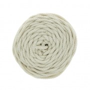 Bobine de cordon en coton pour macramé Cotton Air 5 mm - Ecru x50m