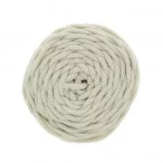 Crème - Bobine de cordon en coton pour macramé Cotton Air 5 mm - Ecru x50m Bobine de cordon en coton pour macramé Cotton Air 5 mm - Ecru x50m