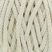 Bobine de cordon en coton pour macramé Cotton Air 5 mm - Ecru x50m