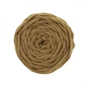 Sable - Bobine de cordon en coton pour macramé Cotton Air 5 mm - Sable foncé x50m Bobine de cordon en coton pour macramé Cotton Air 5 mm - Sable foncé x50m