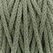 Bobine de cordon en coton pour macramé Cotton Air 5 mm - Vert avocat x50m