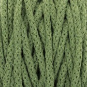 Bobine de cordon en coton pour macramé Cotton Air 5 mm - Vert eucalyptus x50m