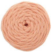 Bobine de cordon en coton pour macramé Cotton Air 5 mm - Saumon x50m
