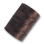 Fil C-LON Beading Cord 0,50 mm Chocolate x84m|raw }}