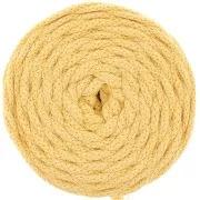Jaune Pâle - Bobine de cordon en coton pour macramé Cotton Air 5 mm - Jaune pâle x50m Bobine de cordon en coton pour macramé Cotton Air 5 mm - Jaune pâle x50m