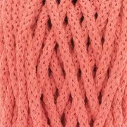 Bobine de cordon en coton pour macramé Cotton Air 5 mm - Orange x50m