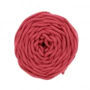 Rose - Bobine de cordon en coton pour macramé Cotton Air 5 mm - Vieux Rose x50m Bobine de cordon en coton pour macramé Cotton Air 5 mm - Vieux Rose x50m