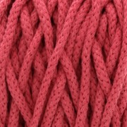 Bobine de cordon en coton pour macramé Cotton Air 5 mm - Vieux Rose x50m