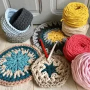 Bobine de cordon en coton pour macramé Cotton Air 5 mm - Vieux Rose x50m