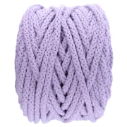 Bobine de cordon en coton pour macramé Cotton Air 5 mm Mauve x 50m