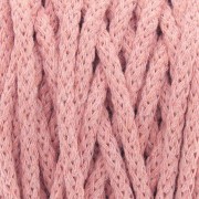 Bobine de cordon en coton pour macramé Cotton Air 5 mm - Blush x50m