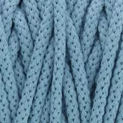 Bobine de cordon en coton pour macramé Cotton Air 5 mm - Bleu clair x50m