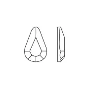 Cabochon PureCrystal 2300 10x6 mm Crystal