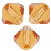 Toupies en cristal PureCrystal 5328 5 mm Topaz x20