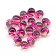 Mini-gouttes Miyuki 3.4 mm DPF03 - Smoky Amethyst Pink Lined x8g