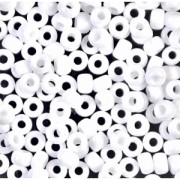 Rocaille Miyuki 8/0 402 - Opaque White x8g