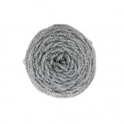 Bobine de cordon pour macramé Rayon Air 4 mm Argenté x 50m|raw }}