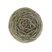 Bobine de cordon pour macramé Rayon Air 4.5 mm Argenté / Doré x 50m|raw }}