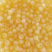 Rocaille Miyuki 11/0 132FR - Tr Light Topaz Mat AB x8g