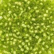 Miyuki Delica 11/0 DB0147 - Silver Lined Chartreuse x8g