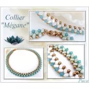 Perles en verre Paros® par Puca® 7x4 mm Opaque Jonquil Luster Bronze x10g