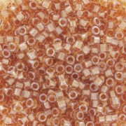 Miyuki Delica 11/0 DB0901 - Spkl Honey Beige Lined Crystal x8g