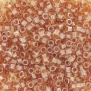Miyuki Delica 11/0 DB0901 - Spkl Honey Beige Lined Crystal x8g