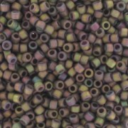 Miyuki Delica 11/0 DB0380 - Mat Metallic Khaki Iris x8g