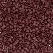 Miyuki Delica 11/0 DB1584 - Mat Opaque Currant x8g