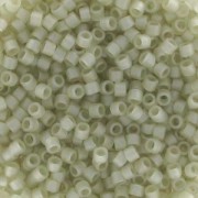 Miyuki Delica 11/0 DB0383 - Mat Transparent Oyster Luster x8g
