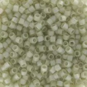 Miyuki Delica 11/0 DB0383 - Mat Transparent Oyster Luster x8g