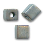 Cubes Miyuki 4 mm SB4-2002- Silver Gray Metallic Mat x10g