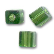 Cubes Miyuki 4 mm SB4-158- Olive x10g