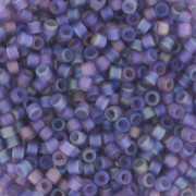 Miyuki Delica 11/0 DB0870 - Mat Transparent Light Amethyst AB x8g