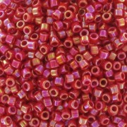 Miyuki Delica 11/0 DB0162 - Opaque Red AB x8g