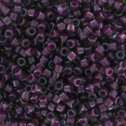 Miyuki Delica 11/0 DB0279 - Luster Emerald Lined Cranberry x8g