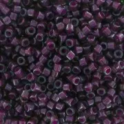 Miyuki Delica 11/0 DB0279 - Luster Emerald Lined Cranberry x8g