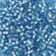 Miyuki Delica 11/0 DB0044 - Silver Lined Aquamarine x8g