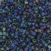 Miyuki Delica 11/0 DB0871 - Mat Black AB x8g
