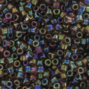 Miyuki Delica 11/0 DB0087 - Root Beer Lined Light Topaz AB x8g|raw }}