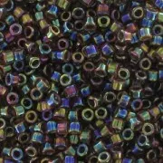 Miyuki Delica 11/0 DB0087 - Root Beer Lined Light Topaz AB x8g