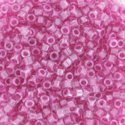 Miyuki Delica 11/0 DB0902 - Crystal Lined Spkl Peony Pink x8g|raw }}