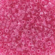 Miyuki Delica 11/0 DB0914 - Crystal Lined Spkl Rose x8g