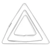 Set d'emporte-pièce en métal forme triangle x3