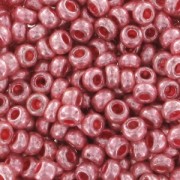 Preciosa Perles rocailles 9/0 2.5 mm - Rose Metallique x10g|raw }}