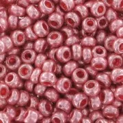 Preciosa Perles rocailles 9/0 2.5 mm - Rose Metallique x10g
