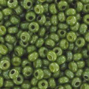 Preciosa Perles rocailles 9/0 2.5 mm - Jaune Lustré Bleu x20g