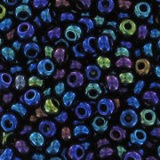 Preciosa Perles rocailles 9/0 2.5 mm - Jet AB x20g|raw }}