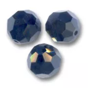 Rondes PureCrystal 5000 6 mm Jet Hematite 2X x6