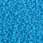 Rocaille Miyuki 15/0 413 - Opaque Turquoise Blue X8 g|raw }}